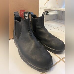 Black Rossi Chelsea (like Blundstone ) Boots - US men’s 9 - made in Australia